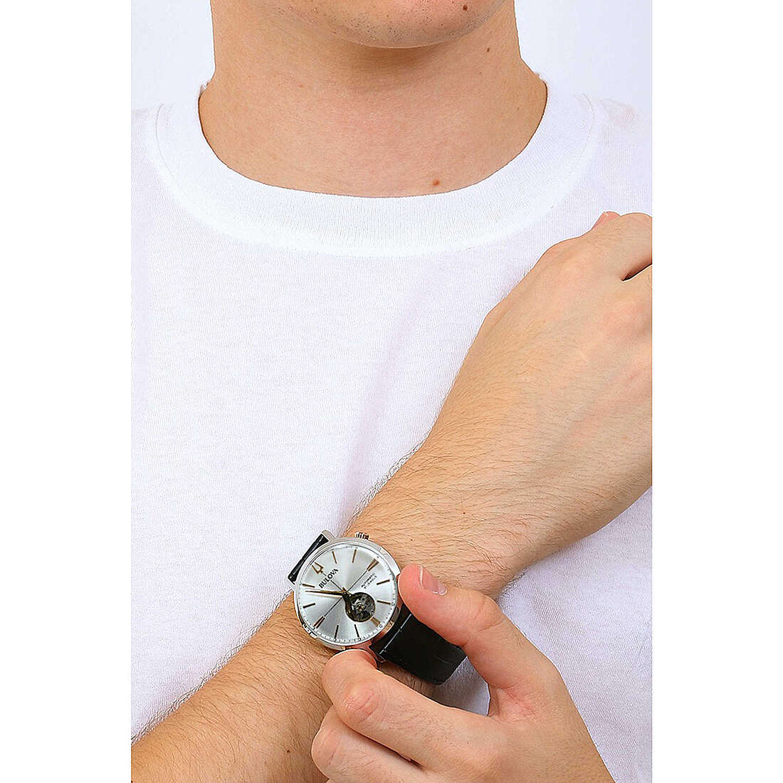 Orologio uomo Bulova meccanico Aerojet 98A289