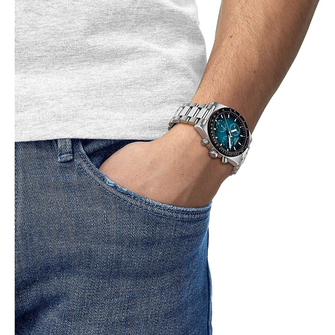 orologio uomo Tissot solo tempo Pr 516 T1494171104101